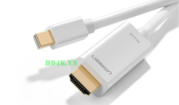 Cáp chuyển Mini DisplayPort to HDMI 1.5M 4K Ugreen 20849