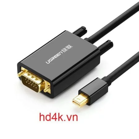 Cáp chuyển Mini DisplayPort to VGA 1.5m Ugreen 30596