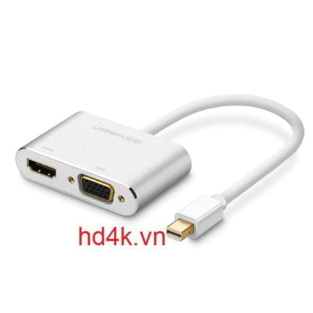 Cáp Mini Displayport to HDMI, VGA Ugreen 20421, 20422