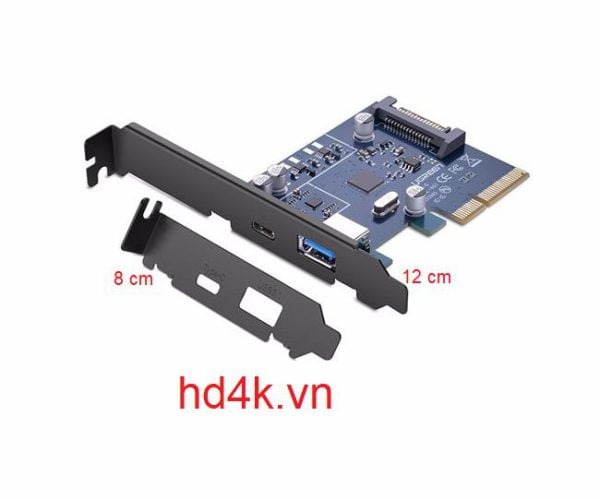 Card chuyển PCI- E to Type-C , USB 3.0 Ugreen 30774