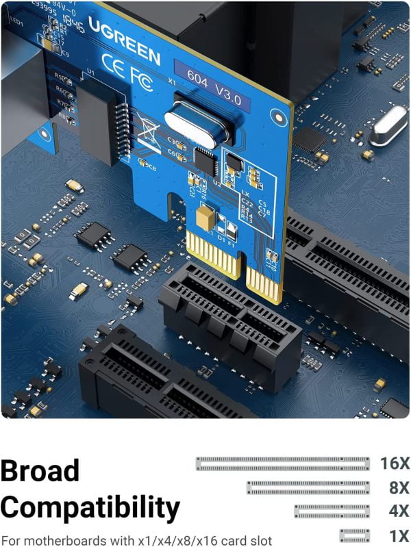 Card mạng Lan PCI Express 10/100/1000Mbps Ugreen 30771