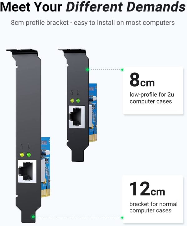 Card mạng Lan PCI Express 10/100/1000Mbps Ugreen 30771