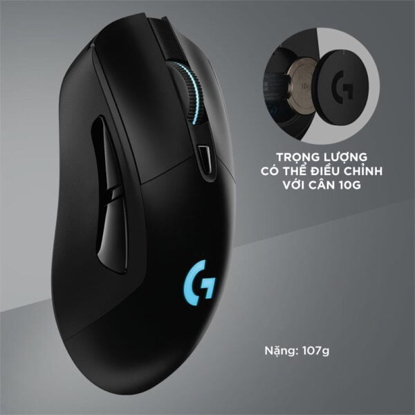 Chuột không dây gaming Logitech G703 Hero LIGHTSPEED