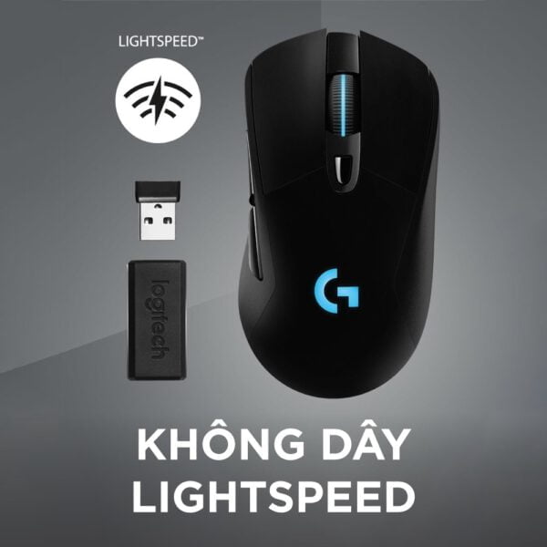 Chuột không dây gaming Logitech G703 Hero LIGHTSPEED