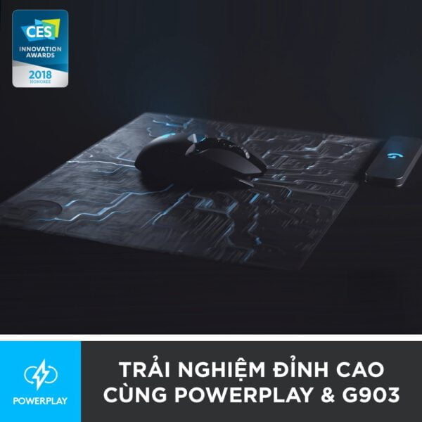 Chuột không dây gaming Logitech G903 Hero RGB