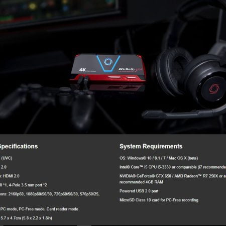 AVerMedia Live Gamer Portable 2 Plus GC513 4K GC513