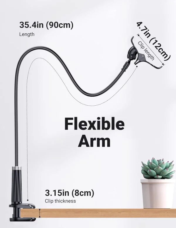 Giá đỡ điện thoại kẹp cổ ngỗng Ugreen 80906