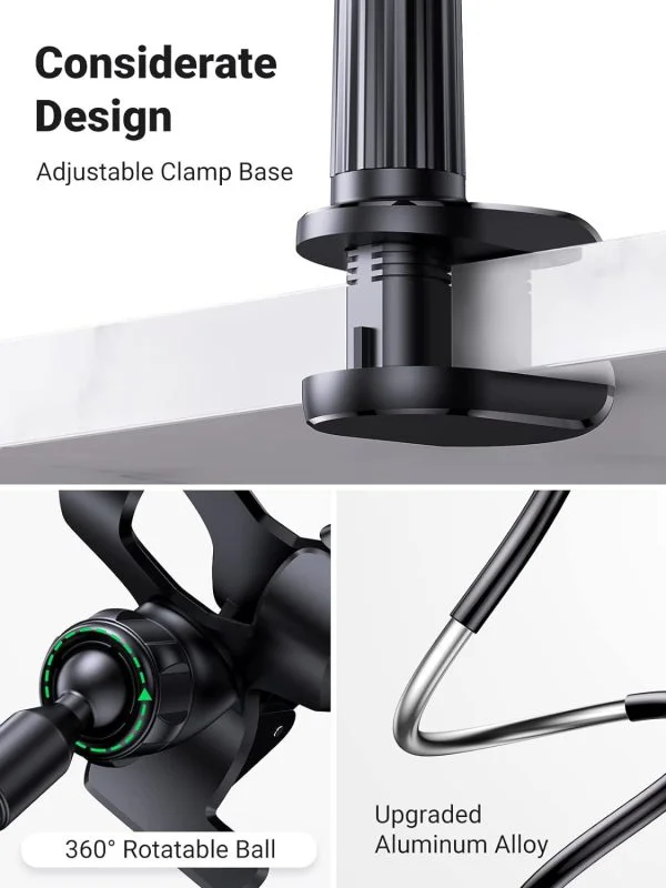 Giá đỡ điện thoại kẹp cổ ngỗng Ugreen 80906