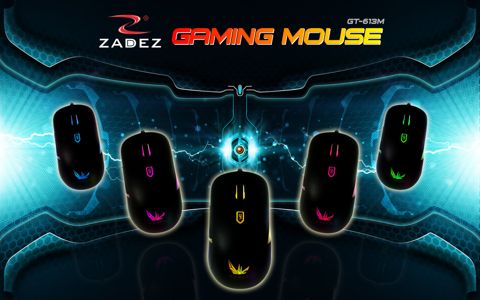 Zadez Gaming Mouse GT-613M