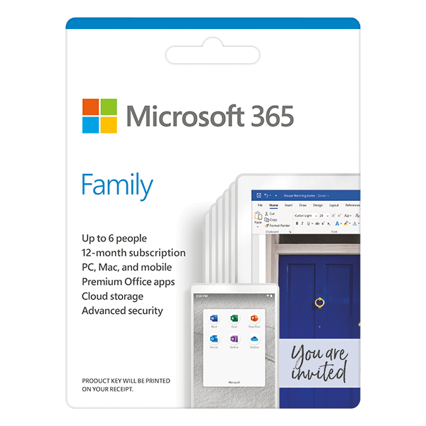 Phần mềm Microsoft 365 Family