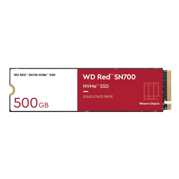 WD Red NAS SSD 500GB SN700 NVMe Gen3 (PCIe x4) - WDS500G1R0C