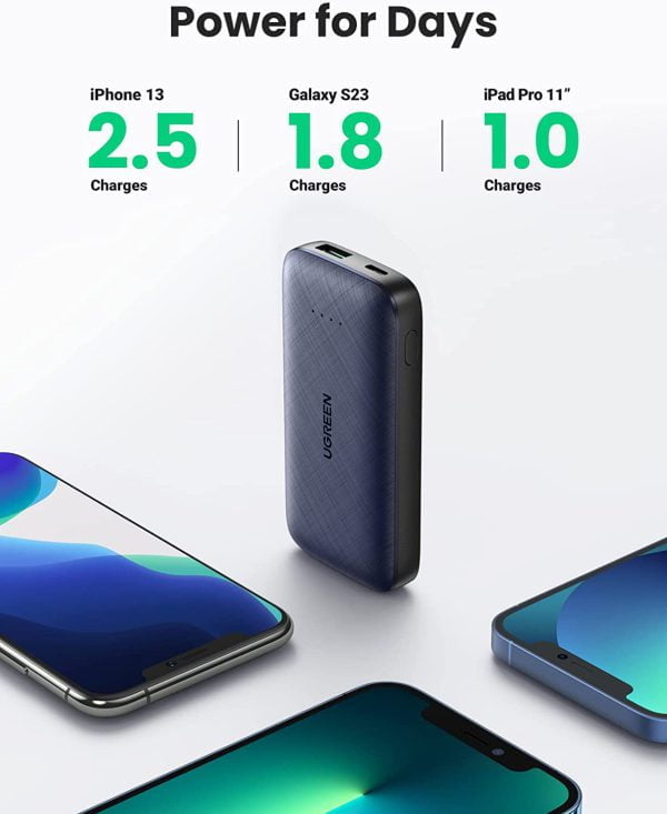 Pin sạc dự phòng mini 10000mAh Ugreen 80749