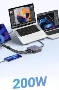 Củ Sạc 200W Ugreen 40914 Nexode GaN II