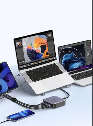 Củ sạc nhanh Nexode 200W GaN II  USB Type-C x4 / USB Type-A x2 Ugreen 40913