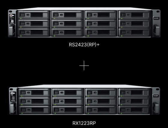 Thiết Bị Lưu Trữ NAS Synology RS2423+