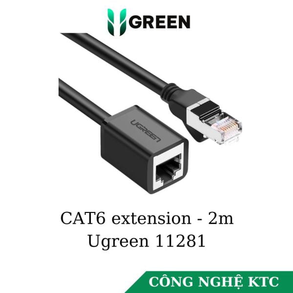Cáp mạng Cat6 nối dài 2m Ugreen 11281