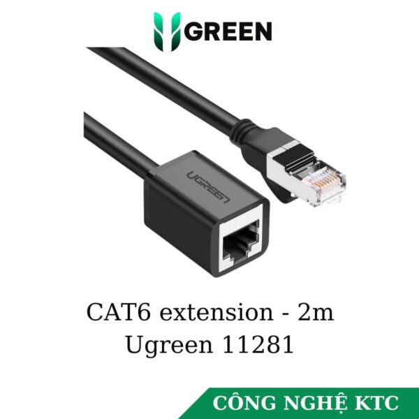 Cáp mạng Cat6 nối dài 2m Ugreen 11281