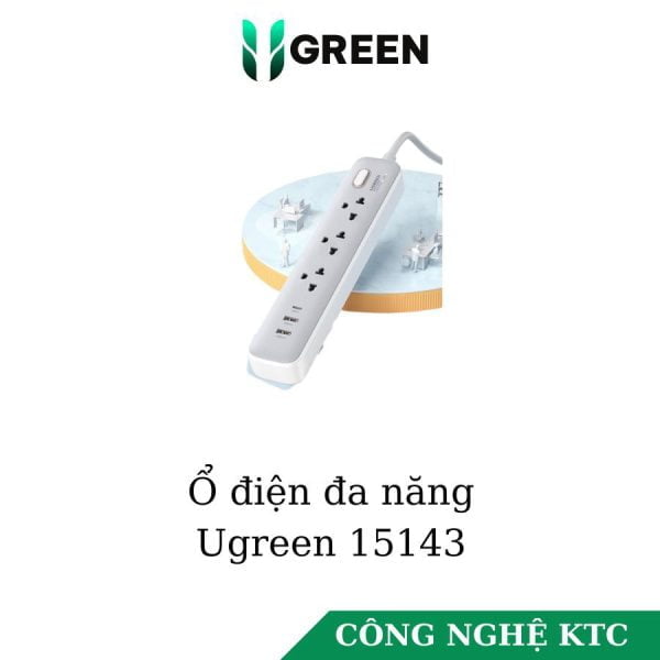 Ổ cắm điện đa năng Ugreen 15143 CD286