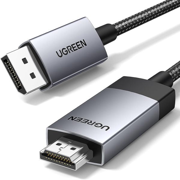 Cáp Displayport to HDMI 2.0 dài 2m hỗ trợ 3D 4K@60Hz Ugreen 15774