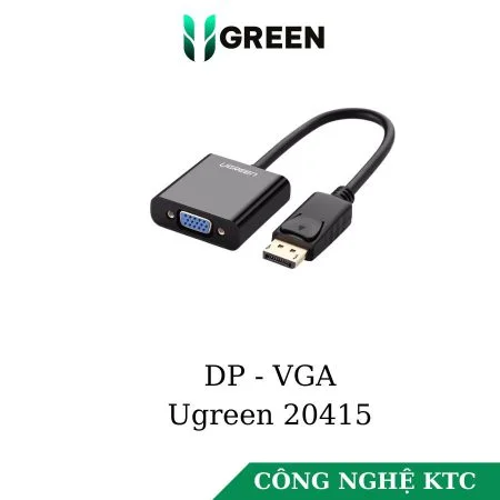 Cáp chuyển Displayport to VGA Ugreen 20415