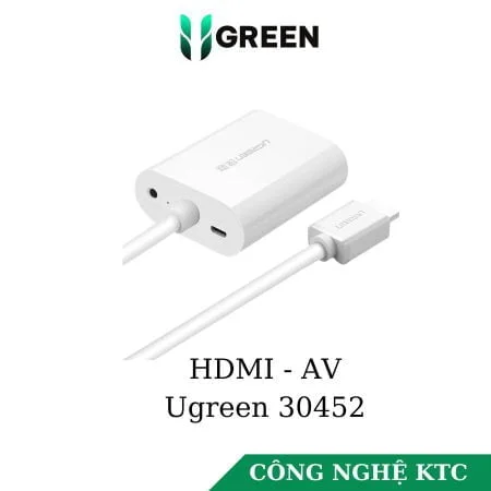 Cáp chuyển HDMI to AV  Ugreen 30452