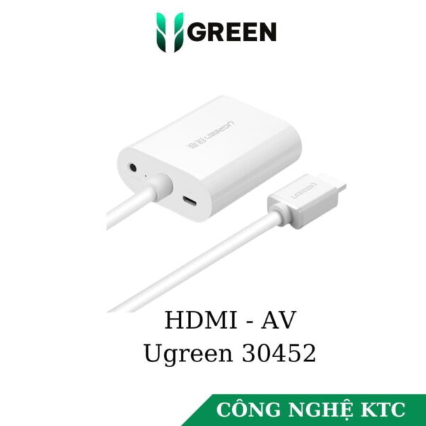 Dây cáp chuyển HDMI to AV Ugreen 30452