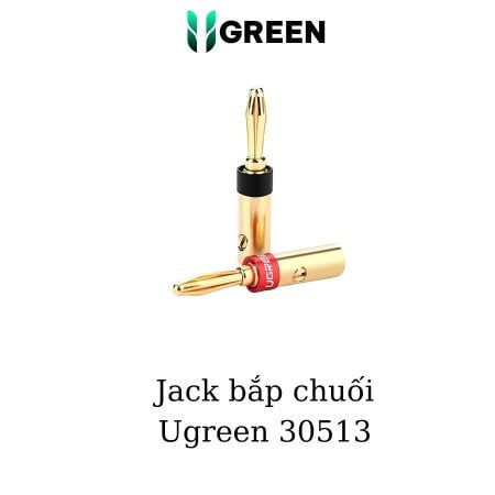 Rắc Audio bắp chuối Ugreen 30513 ( 4 cái )