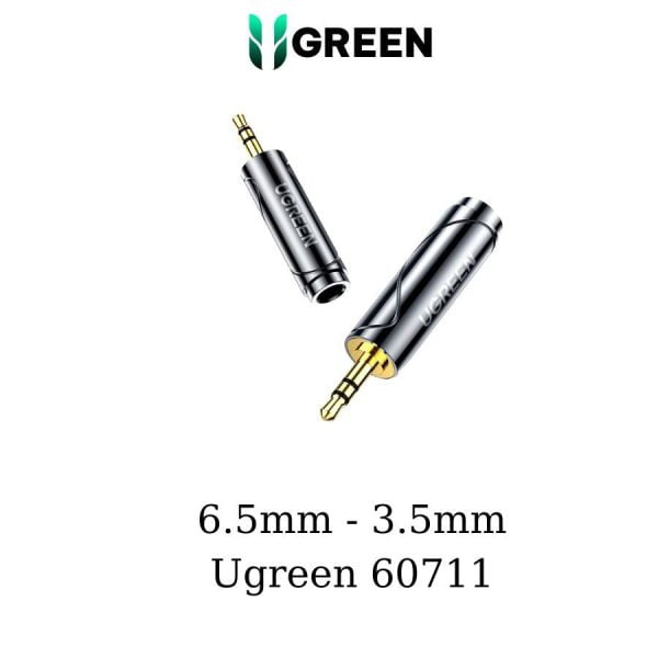 Đầu chuyển 3.5mm to 6.5mm Ugreen 60711