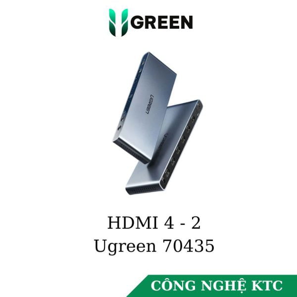 Bộ gộp HDMI chuẩn 2.0 matrix 4 ra 2 Ugreen 70435