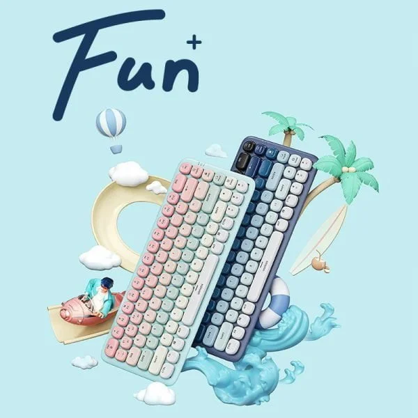 Bàn phím cơ học chế độ kép Bluetooth/USB-C  Ugreen 90755 KU101