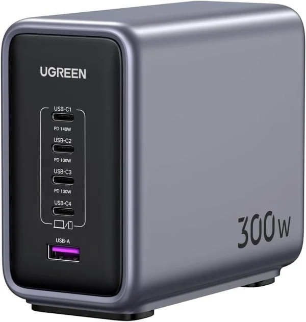 Củ sac Nexcode GaN 300W Desktop Charger EU 4C1A Ugreen 90903B