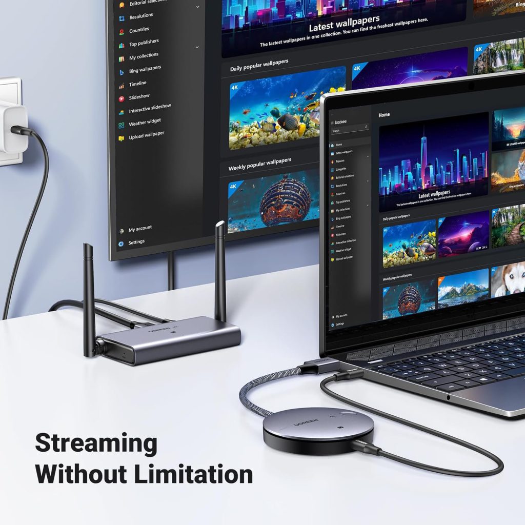 Bộ thu phát tín hiệu HDMI/VGA không dây Ugreen 90909A