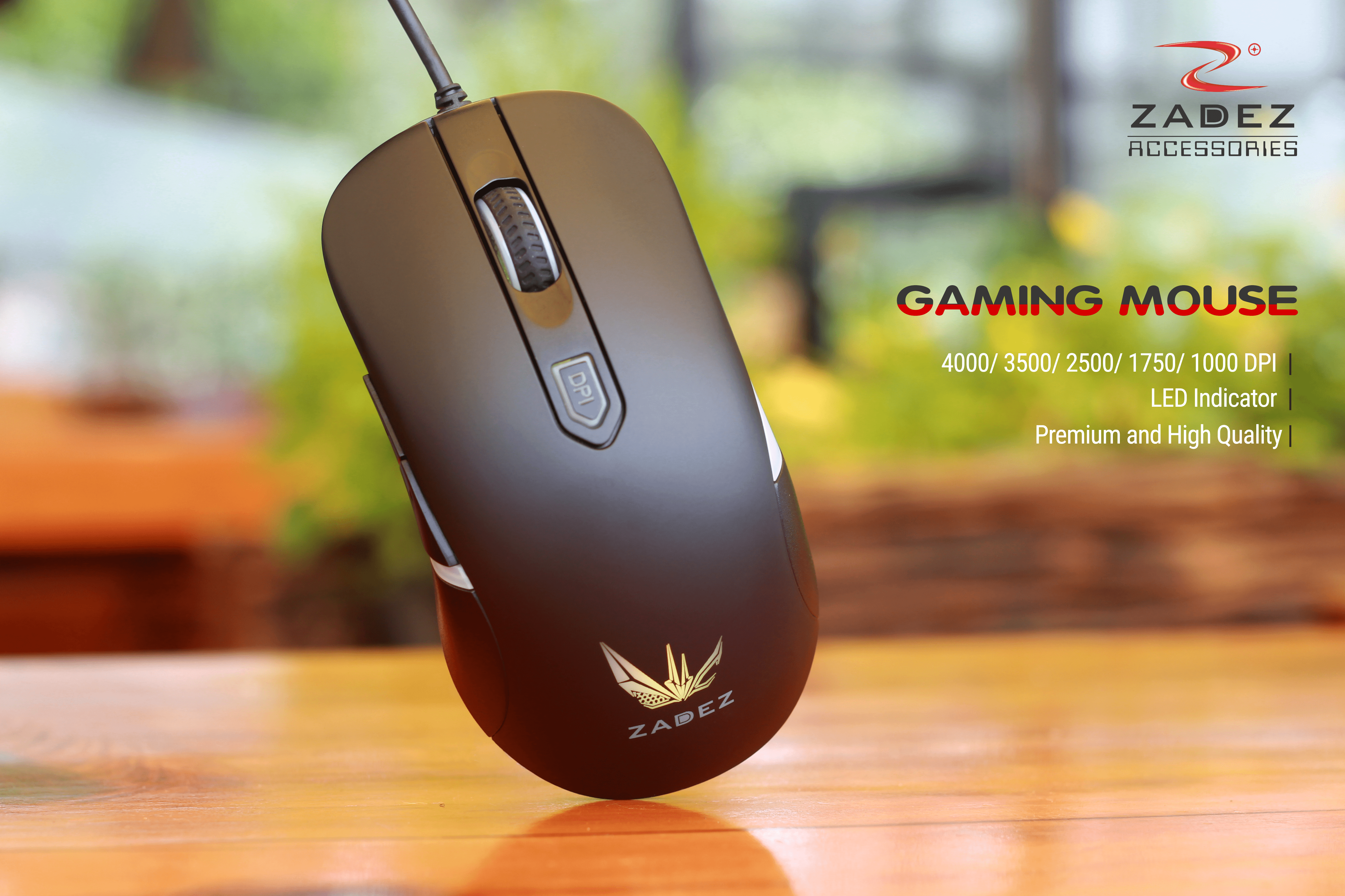 Gaming Mouse Zadez GT-613M