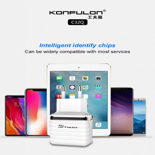 Củ sạc 18W Konfulon C32Q