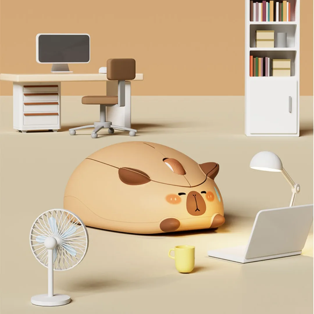 Chuột không dây AKKO - Mèo và Capybara