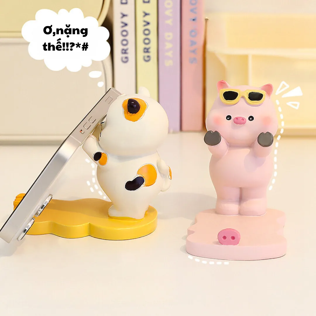 Giá đỡ điện thoại hình các con vật PH