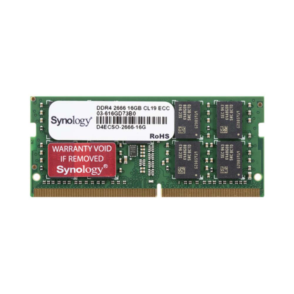 Bộ nhớ Ram NAS DDR4 Synology cho 17-21 FS series 16G 2666 MHZ
