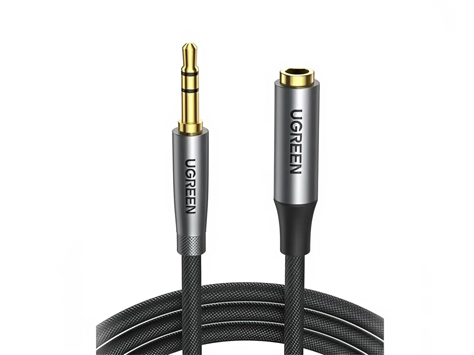 Dây cáp nối dài 3.5mm Ugreen AV190 | 1m – 5m (3 khấc TRS, đầu thẳng, không hỗ trợ mic)