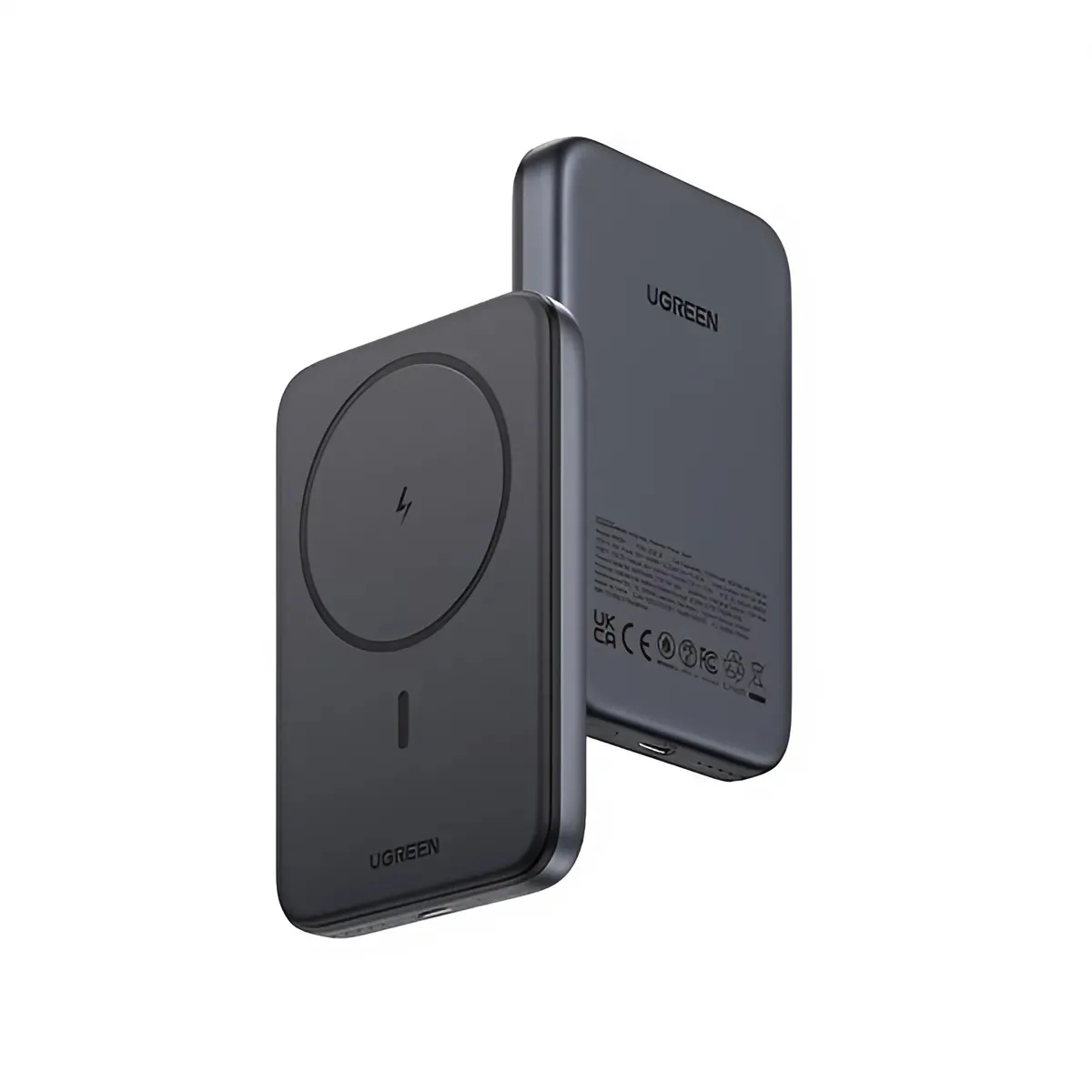 Pin sạc không dây 10000mAh Ugreen PB561| Tím – Hồng – Vàng Be – Xám – Xanh