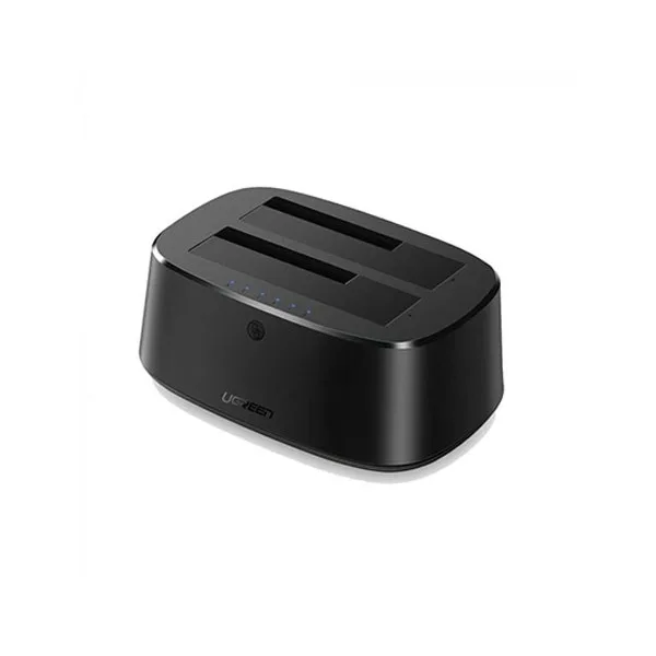 Hộp ổ cứng Ugreen 50857 (Hỗ trợ SATA 2.5"/3.5", Dung lượng 12TB, USB 3.0 – Tốc độ 5Gbps)